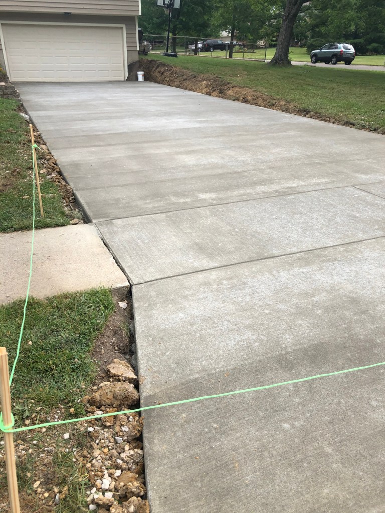 new driveway